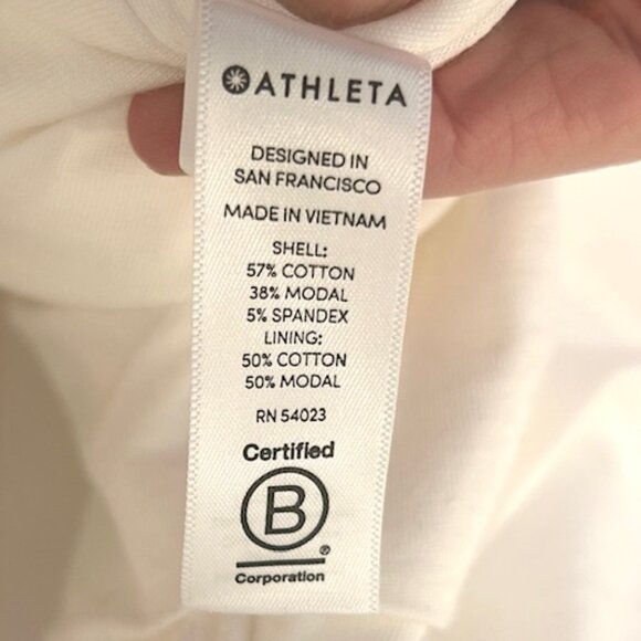 NWOT - Athleta White Dress - Size XS - Picture 5 of 5